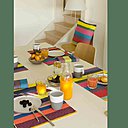 La collection Belize se décline en sets et serviettes pour la table. Une touche de gaîté pour les repas de tous les jours !