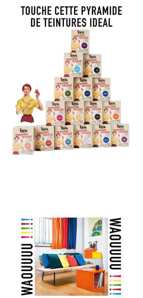 Pyramide de teintures Idéal