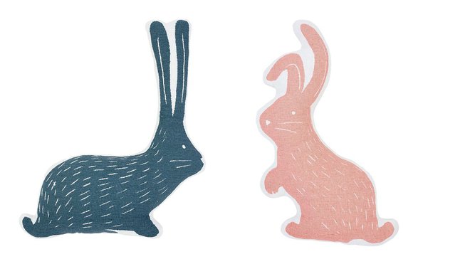 Ils les adopteront sans hésiter, un doudou en plus! Peluches en coton, 24,90 €.