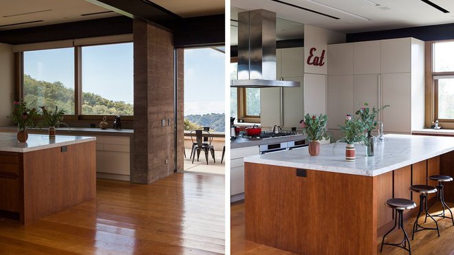 Cuisine ouverte réalisée par Hub of the House (www.hubofthehouse.com).