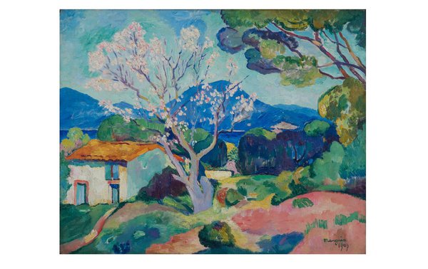 Amandier en fleurs, Henri Manguin 1907.