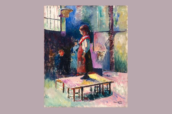 La petite italienne - Henri Manguin 1903.