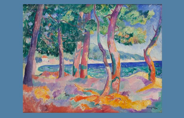 La Pinède à Cavalière - Henri Manguin 1906.