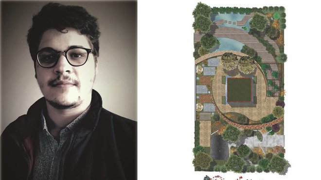 Le paysagiste Alban de la Tour et son projet de jardin : « Liberté ».