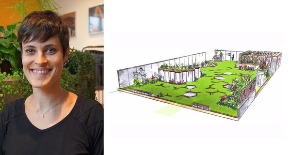 La paysagiste Anne Cabrol et son projet de jardin : « Les gens heureux ».