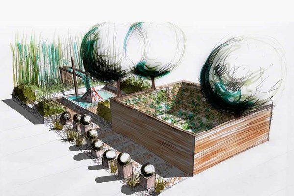 Le projet de jardin du paysagiste Mathias Bonnin : « Pour tous ».