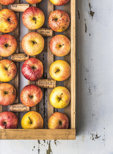 Saviez-vous que les bouchons de liège optimisent la durée de vie des pommes ?