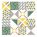 Un des motifs des carreaux Rotterdam.