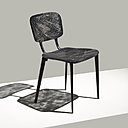 Recycled Carbon Chair, chaise en fibres de carbone recyclées. Création Marleen Kaptein et le Centre Aérospatial Néerlandais, Label Breed, 2016.
