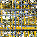 Grand Palais, échafaudages - n°1, Paris 8, 2008.