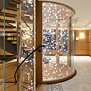 Installation monumentale pour le hall de l’hôtel Les Neiges du groupe Barrière à Courchevel.