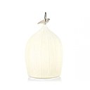 La lampe Smoon cage Nomad a lancé la marque Beau&Bien, version porcelaine de Limoges et version polypropylène pour l’extérieur.