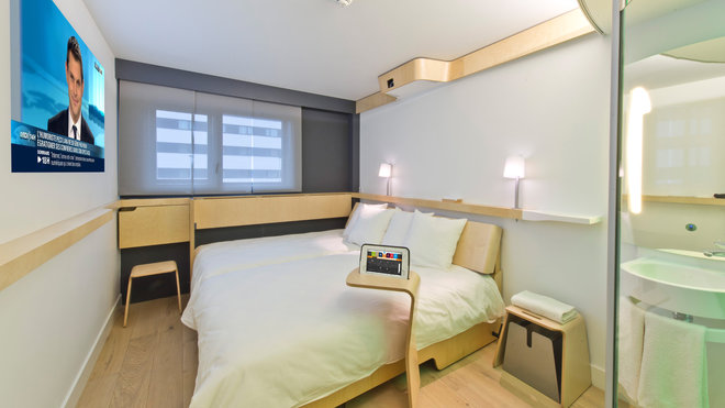 Chambre double aspect design épuré