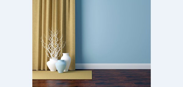 Après avoir rebouché le trou: avec son temps de séchage de 4 heures, la mise en peinture peut être réalisée très rapidement et ainsi vos murs sont prêts pour être décorés de nouveau.