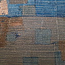 Un reprisage fin et serré permet de réutiliser les toiles élimées.