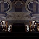 Marquetry : formes monumentales et graphiques pour réchauffer les murs des grands espaces ou les alcôves avec des essences de bois exotiques et rustiques. Inspiré des fresques murales en faux-bois des années 1960-70, 3 dessins disponibles : Bloc, Dalle ou XXL. Ici, le modèle Marquetry XXL. L 100 et 90 cm. Marquetry : formes monumentales et graphiques pour réchauffer les murs des grands espaces ou les alcôves avec des essences de bois exotiques et rustiques. Inspiré des fresques murales en faux-bois des années 1960-70, 3 dessins disponibles : Bloc, Dalle ou XXL. Ici, le modèle Marquetry XXL. L 100 et 90 cm.