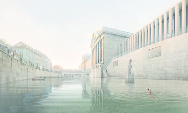 Flussbad Berlin est un projet d’assainissement du canal de la Spree, qui a émergé à la fin des années 1990, permettant de créer une zone de baignade publique. Réalisation Jan et Tim Elder en collaboration avec Flussbad Berlin e.V, Berlin, Allemagne. Catégories Mentions pour le XIème Prix Européen d’Architecture Philippe Rotthier 2017.