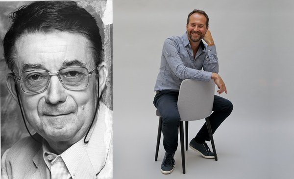 A gauche, Robert Sentou le fondateur et, à droite, Pierre Romanet, actuel directeur de Sentou.