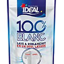 Le raviveur 100 % blanc grâce à sa formule duo « enzymes + lessive », il lave, détache, blanchit et parfume votre linge dès 30°C.