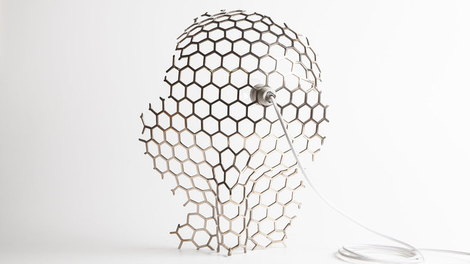 Veiled Lady, lampe à la forme inspirée d’un champignon, le « phallus indusiatus », communément appelé « Dame Voilée ». En bronze coulé. Création Damien Gernay, 2013. Veiled Lady, lampe à la forme inspirée d’un champignon, le « phallus indusiatus », communément appelé « Dame Voilée ». En bronze coulé. Création Damien Gernay, 2013.