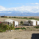 Dans le camp lodge le potager fait partie intégrante du projet et approvisionne les repas cuisinés sur place.