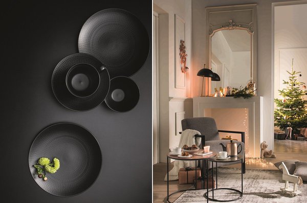 Le noir pierre de lave complète la collection Modulo Nature en grès, tandis que Tradition Gourmet fait référence au cocoonig. La théière Salam version cuivrée est une référence incontournable, un cadeau idéal pour tous les amoureux du thé.