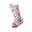 La botte en patchwork un élément décoratif indispensable pour les cadeaux à distribuer à Noël.