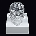 Crânes de la collection Eternal. A gauche, modèle Eternal Sleep en version clear. Prix sur demande. Créations Damien Hirst pour Lalique. A droite, modèle Eternal Memento, en version Clear and Gold. Crânes de la collection Eternal. A gauche, modèle Eternal Sleep en version clear. Prix sur demande. Créations Damien Hirst pour Lalique. A droite, modèle Eternal Memento, en version Clear and Gold.