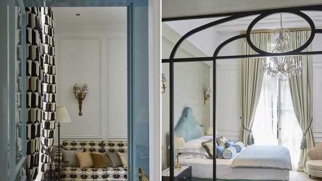 Esprit chic hétéroclite qui met en valeur l’espace avec des teintes actuelles.