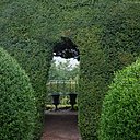 L’igloo dessine un salon de verdure propre à la conversation, la réflexion et la méditation.