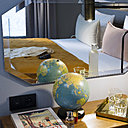 Les décoratrices ont eu carte blanche pour faire du nouveau C.O.Q. (Community of Quality ) pour faire de cet hôtel un cocon urbain.