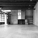 La villa Schindler offre de grands espaces ouverts sur l’extérieur.