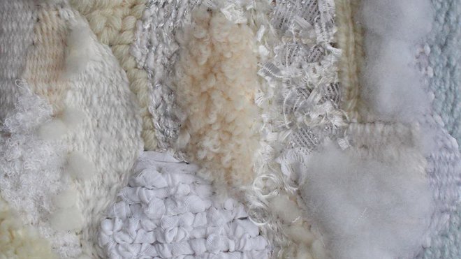 Carré blanc de Françoise Dreuille.