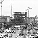 Ce « Meccano » géant a progressé régulièrement travée après travée, du sud vers le nord, avec l’acheminement de nuit des poutres géantes.