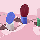 La petite lampe de table Neptune est déclinée en 3 modèles dont la luminosité dépend de la forme du réflecteur. Elle se branche sur le secteur grâce à un cordon électrique Ikea Strala.