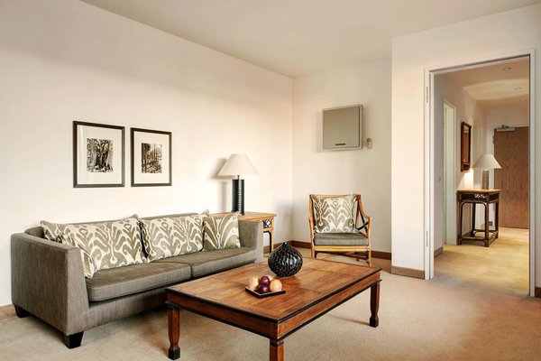 Salon chic et très accueillant