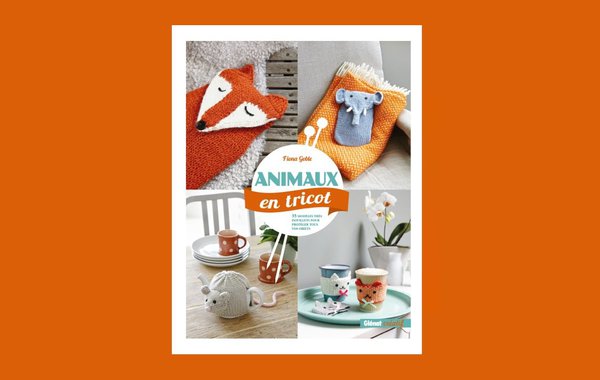 Animaux tricots trop mignons pour décorer et réchauffer vos objets du quotidien.