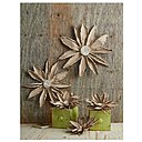 Un pliage accordéon est le secret de ces 2 feuilles.