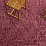 Tapis de la collection Binaire, avec motifs irréguliers sublimés par le savoir-faire des artisans de la Manufacture de Cogolin. Création Julie Richoz.