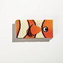 Le poisson clown fait le pitre aux chocolat ivoire coloré, praliné, lait d'amandes.