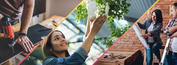 Tous les services pour la maison représentés sur le site.