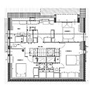 A l’étage, trois chambres accompagnées de leur salle de bains.