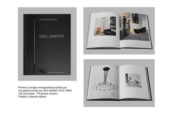 Publié il y a 10 ans par la Galerie Christine Diegoni, premier ouvrage monographique consacré aux luminaires de Gino Sarfatti qui recense 130 modèles et où l’on retrouve une longue interview du designer. Edition Frédéric Leibovitz.