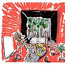 Le sud exubérant et tous les plaisirs du bord de mer pour cette évocation signée Lucas Djaou, diplômé de l’école Penninghen.