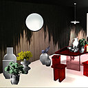 Bouquets et traditions régionales pour ce projet d’architecture intérieure franco-suisse de Valentin Dubois et Shizuka Saito, diplômés de l’HEAD, Haute Ecole d’Art et de Design de Genève.