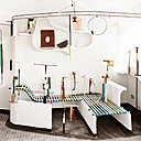 Création d’assises du designer Alexandre Willaume, diplômé de l’ENSCI-Les Ateliers, école nationale supérieure de création industrielle.