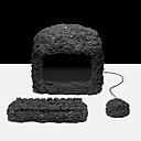 Projet expérimental et choix de matériaux de rebut pour les designers américains Hank Beyer et Alex Sizemore, diplômés de l’University de Cincinnati.