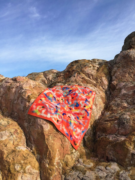 Projet textile de Marie Cornil, diplômé de l’ECAL, Ecole Cantonale d’Art de Lausanne.