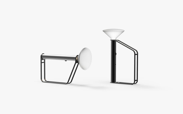 Lampes « Piton », création du designer canadien Tom Chung, diplômé de l’Université d’Art Emily Carr et l’Institut de Design de Vancouver.