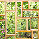 « Inspiration », un espace et une création française qui allie l’art et les fleurs. Ce jardin, créé en 2017, évoque 7 tableaux célèbres visibles à travers les cadres nus.